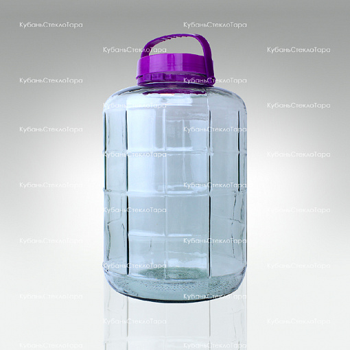 Бутыль (банка) стеклянный "фиолетовая" 20 л оптом и по оптовым ценам в Москве