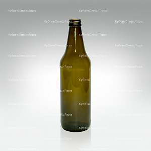 Бутылка 0,500 Варшава кронен оливковая стекло оптом и по оптовым ценам в Москве