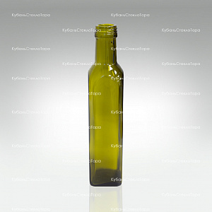 Бутылка 0,250  (31,5)"MARASCA" оливковая стекло оптом и по оптовым ценам в Москве