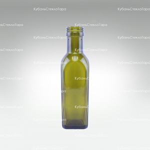 Бутылка 0,100 (25)"MARASCA" оливковая стекло оптом и по оптовым ценам в Москве