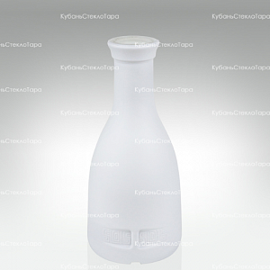 Бутылка 0,200-BELL (19*21) стекло белая матовая оптом и по оптовым ценам в Москве