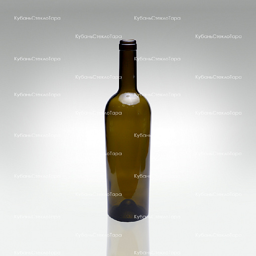 Бутылка 0,750 "Conicа" оливковая (20/21/23) стекло оптом и по оптовым ценам в Москве
