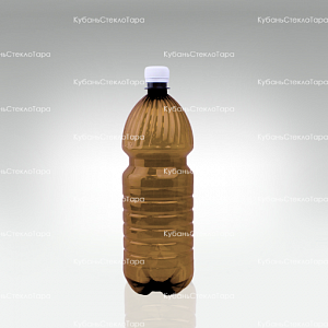 Бутылка ПЭТ 1,0 коричневая с колпачком (28) оптом и по оптовым ценам в Москве
