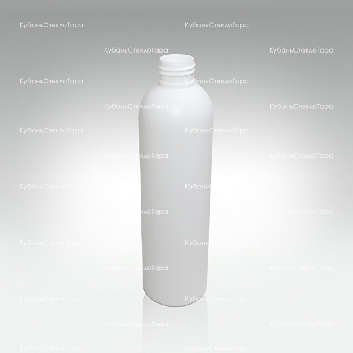 Флакон 0,250 л пластик белый (Din 24/410) оптом и по оптовым ценам в Москве