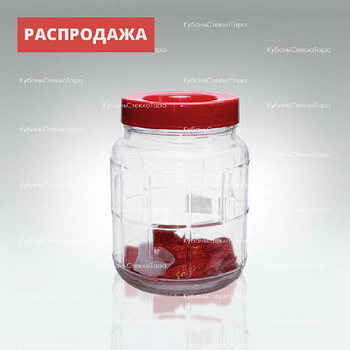 Бутыль (банка) стеклянный GL-70/5 л оптом и по оптовым ценам в Москве
