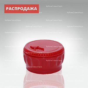 Крышка-дозатор для специй (38) красная   оптом и по оптовым ценам в Москве