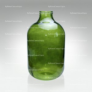 Бутыль 10 ТВИСТ (82) (зеленый) стеклянный оптом и по оптовым ценам в Москве