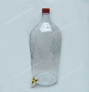Бутыль 7,0 л "Симон" с краником  оптом и по оптовым ценам в Москве