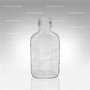 Бутылка 0,100 "Пляшка" стекло оптом и по оптовым ценам в Москве
