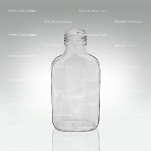 Бутылка 0,100 "Пляшка" стекло оптом и по оптовым ценам в Москве