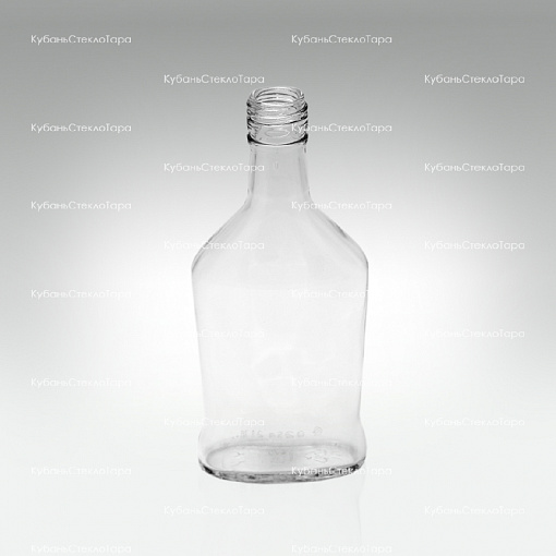 Бутылка 0,250 л "Фляжка"(28) стекло оптом и по оптовым ценам в Москве