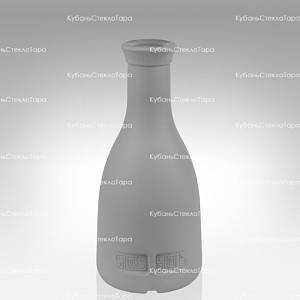 Бутылка 0,200-BELL (19*21) стекло серая матовая оптом и по оптовым ценам в Москве